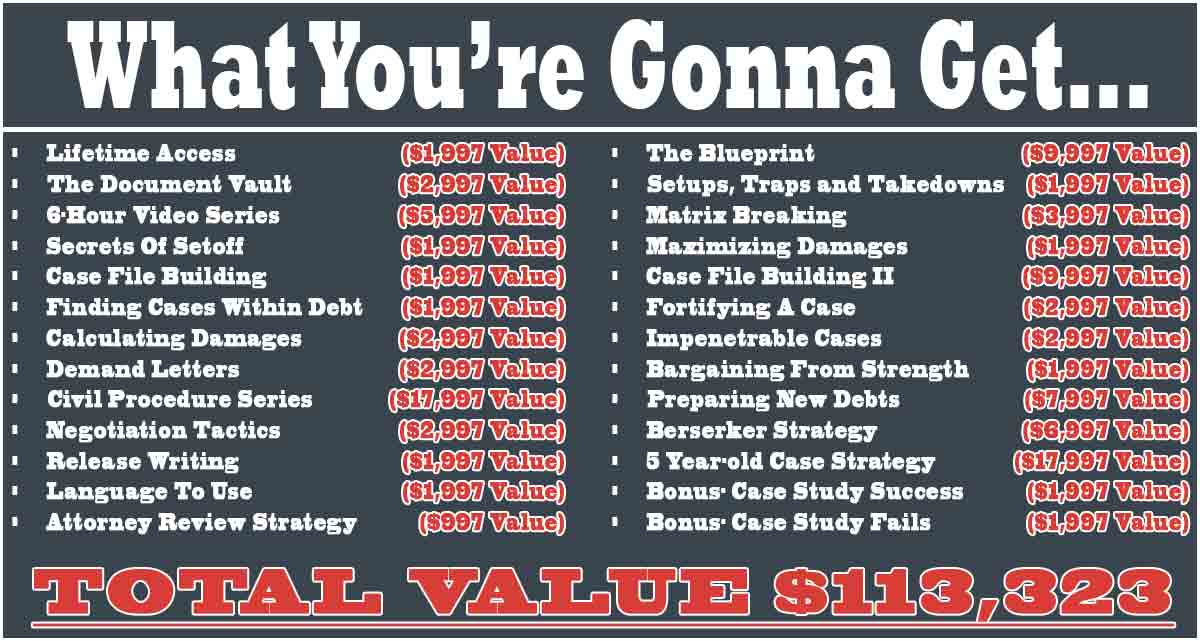 Debt-Hacking Blueprint presentation